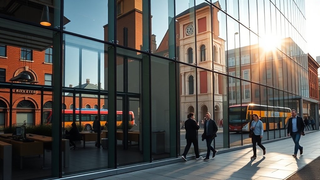 Commercial Glazing Wall End