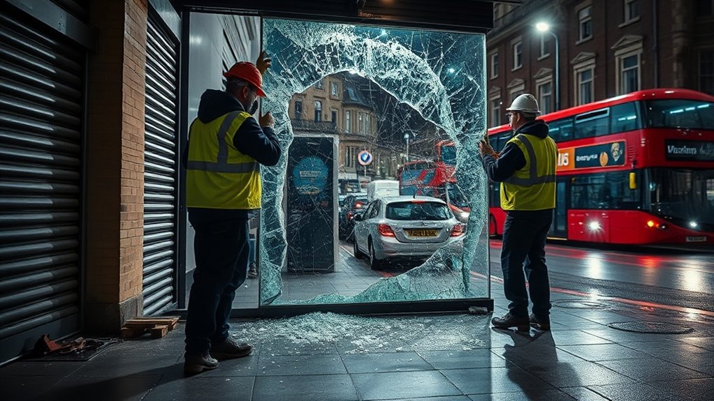 Emergency Shop Front Repair East Finchley