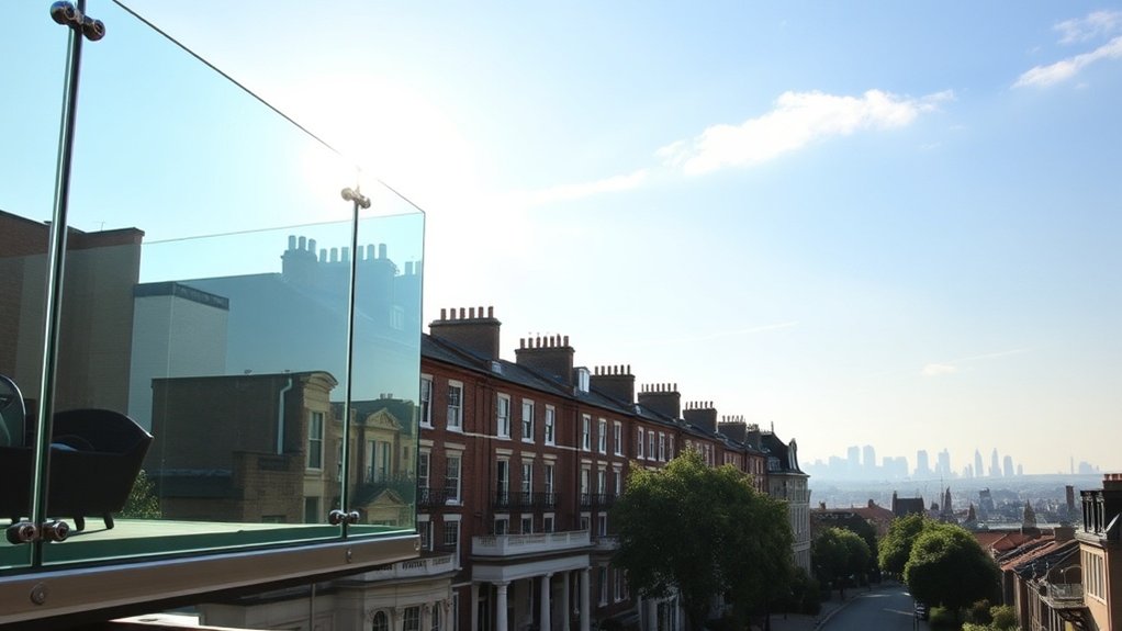Glass Balustrades & Balconies East Finchley