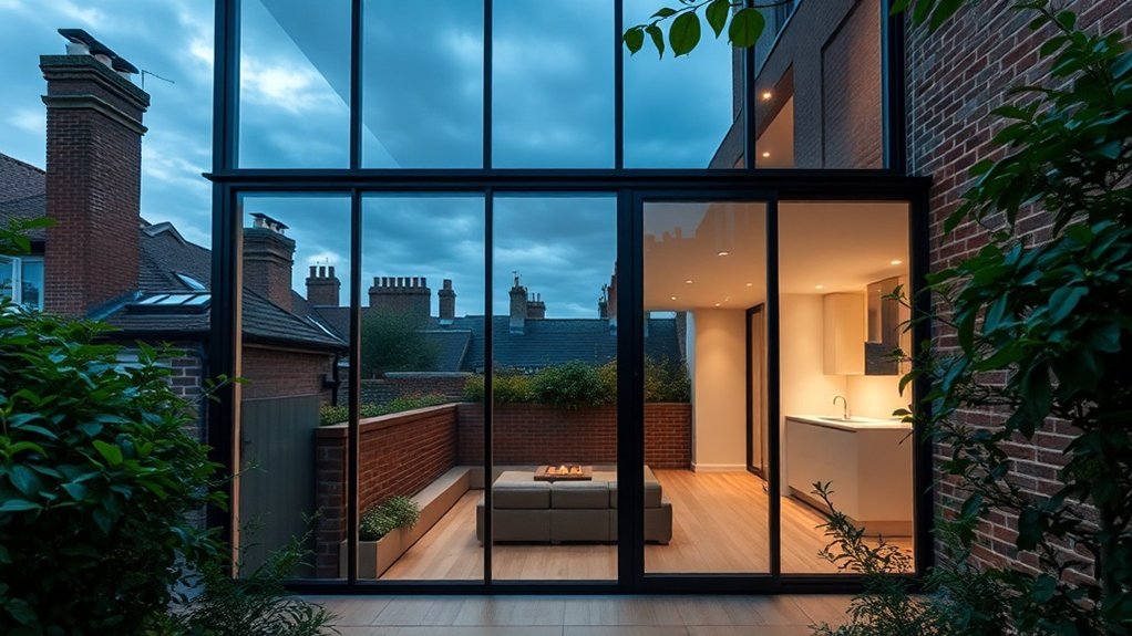 Glass Extension Walls East Finchley