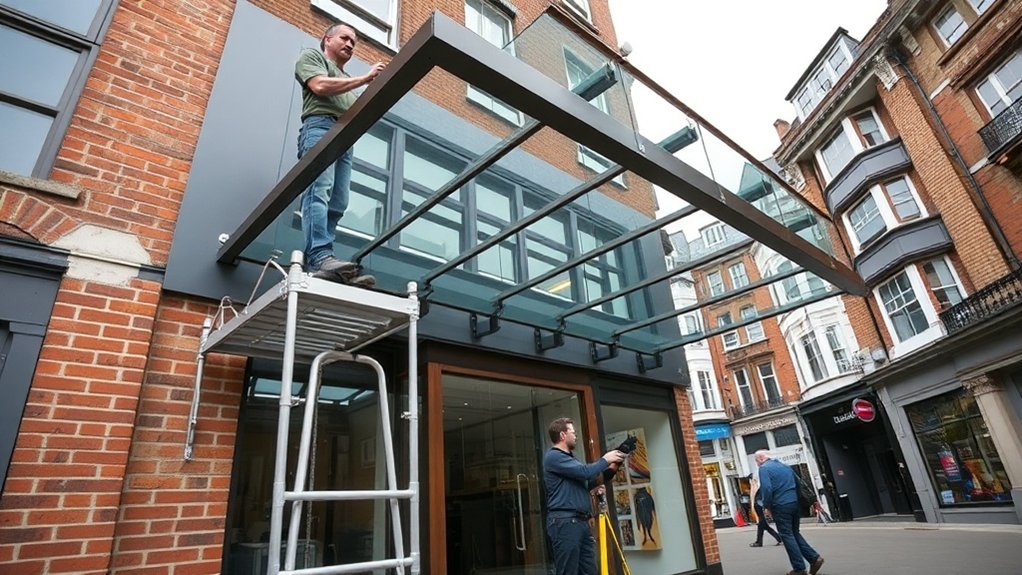 Shopfront Canopy East Finchley