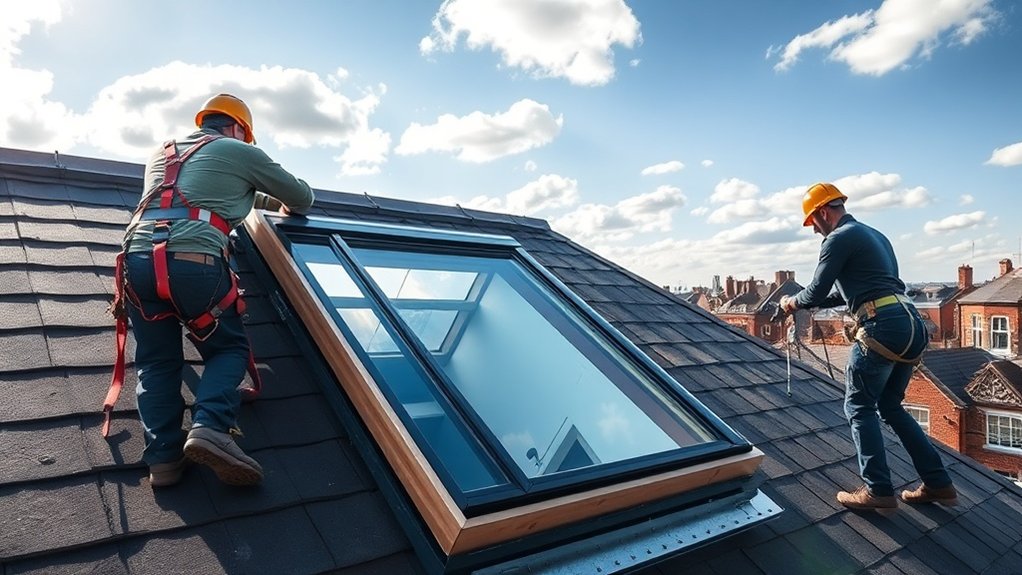 Skylight Installation Little Ilford