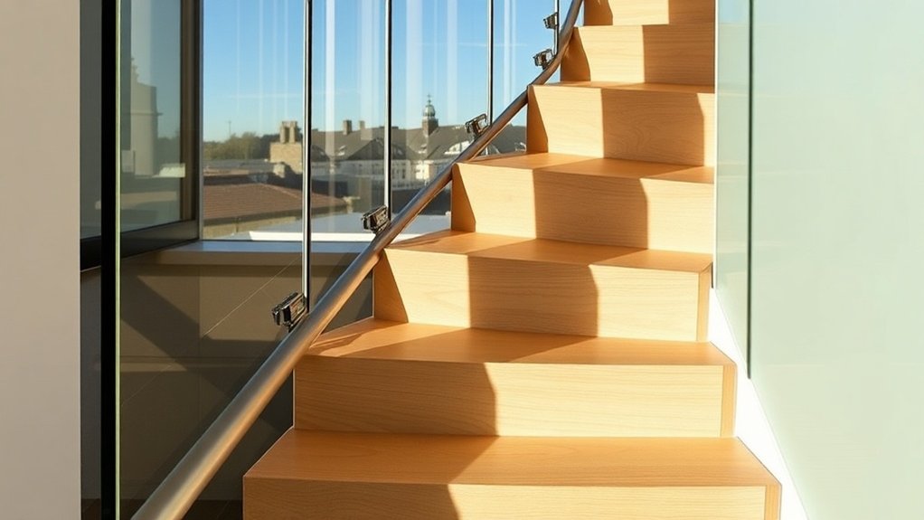 Staircase Glass Panels East Finchley