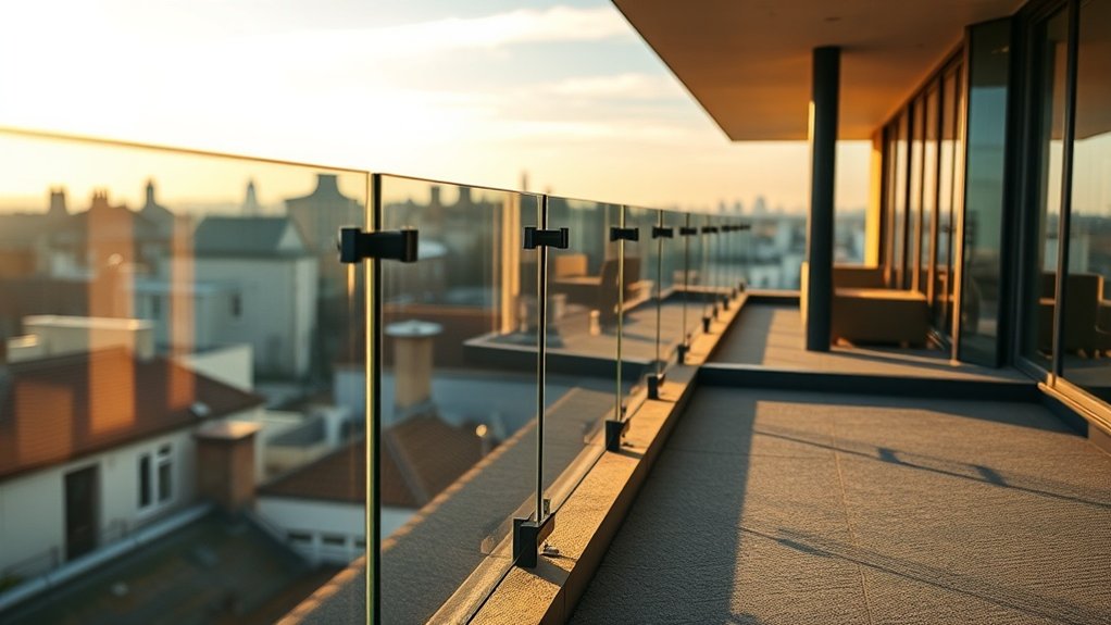 Terrace Glass Balustrades East Finchley